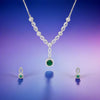 Verdant Green Necklace Set