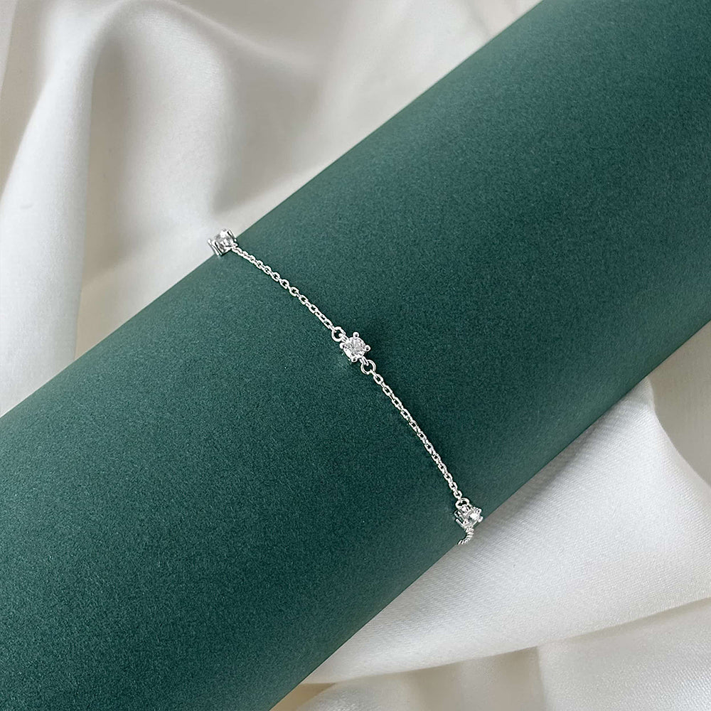 mini cube sparkle bracelet