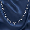 Sterling Rectangle Diamond Shimmers