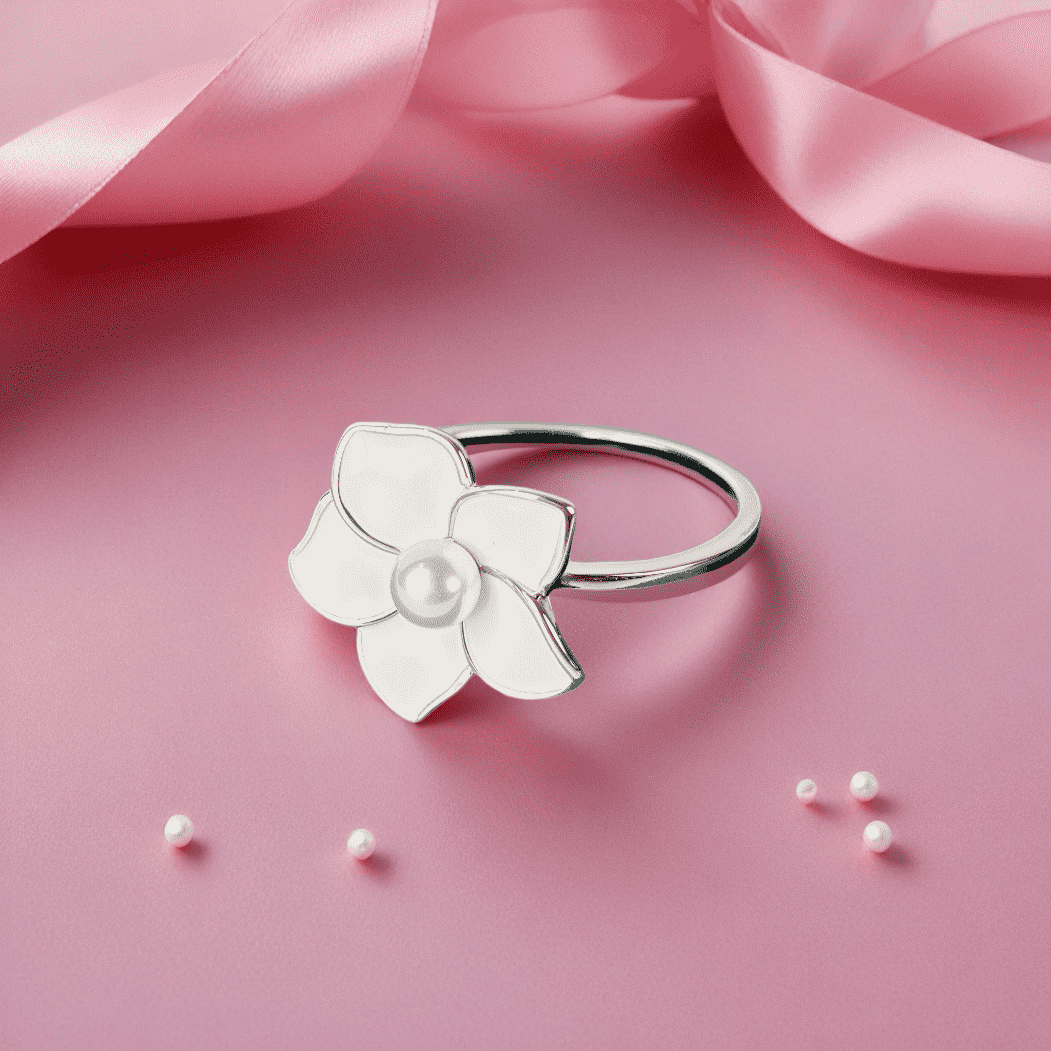 Lustrous Bloom Ring