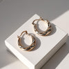 Twisted Hoops Irish Earring