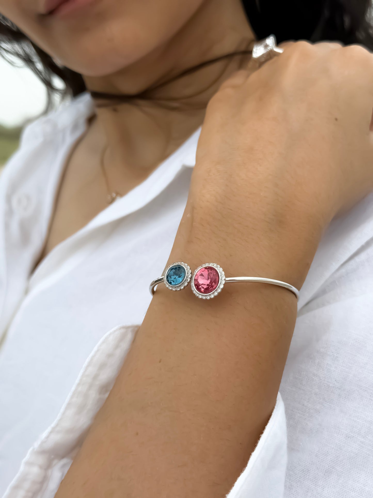 swaroski diamond bracelet