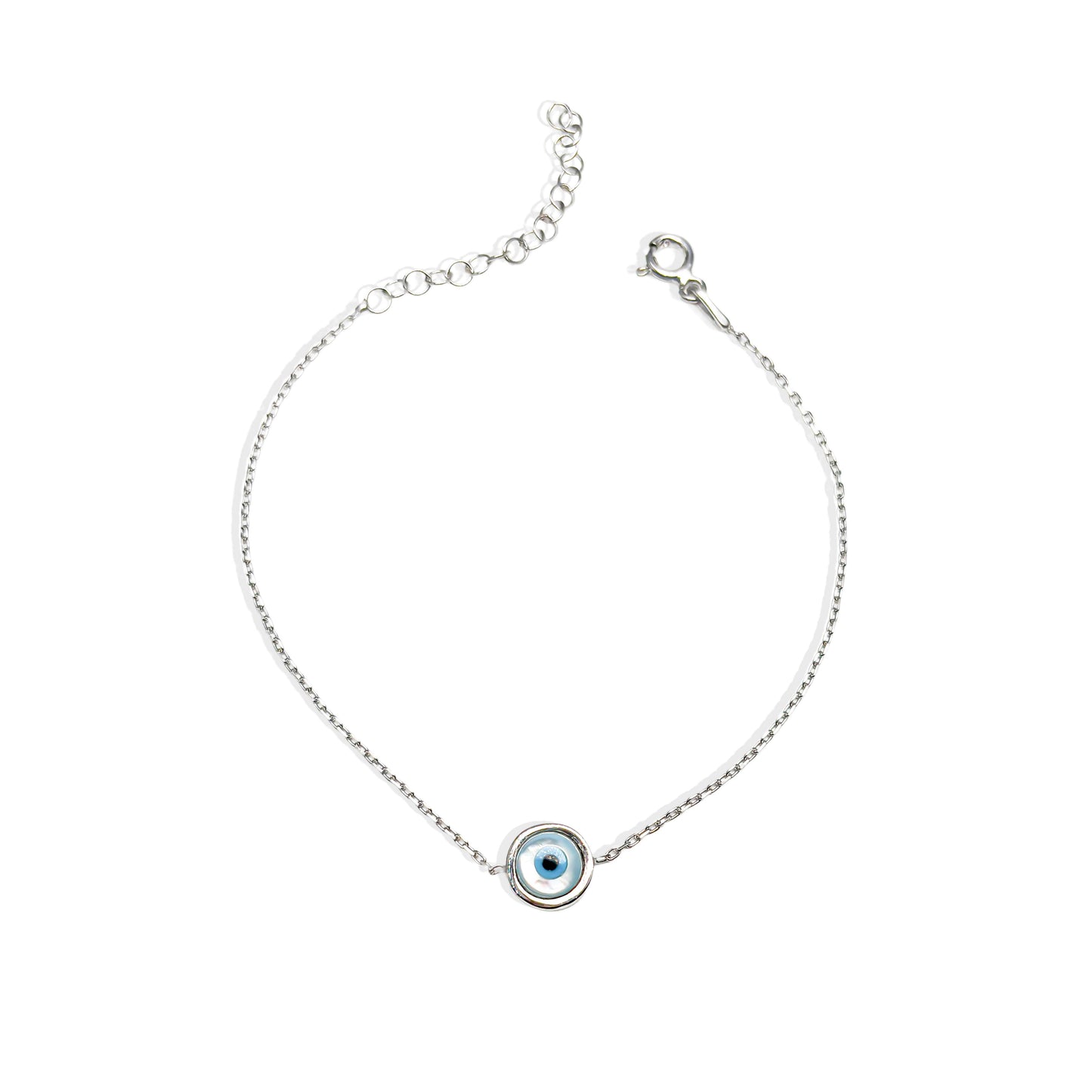 luminous evil eye bracelet - siltree
"evil eye bracelet"
