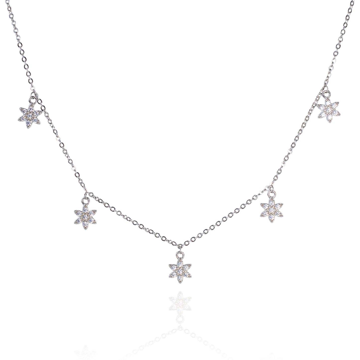Sterling Flowers Shimmers