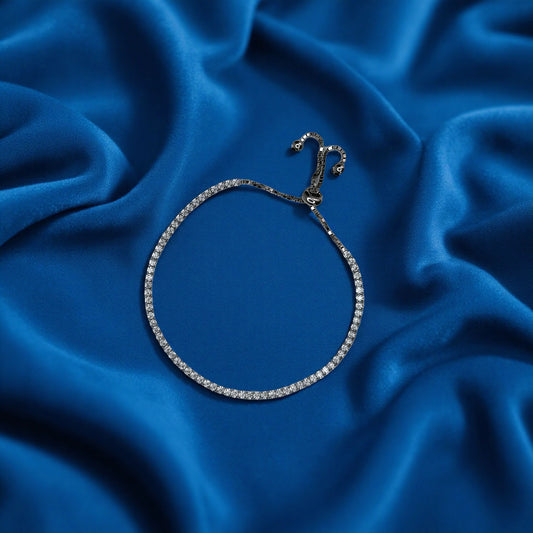 Eternal Luxe Adjustable Tennis Bracelet