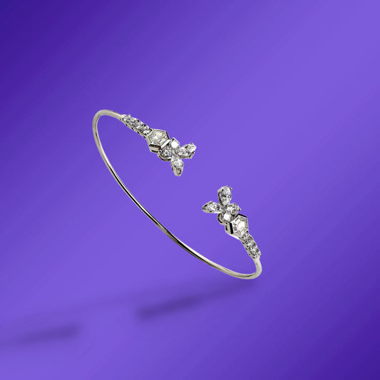 Lumi Butterfly Floral Bracelet
