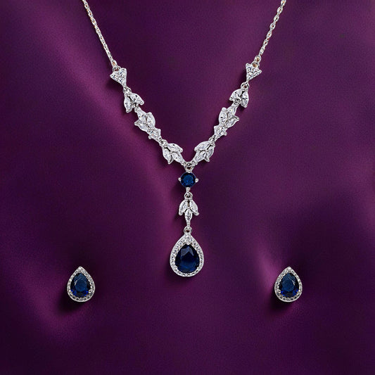 Radiant Blue Gemstone Set
