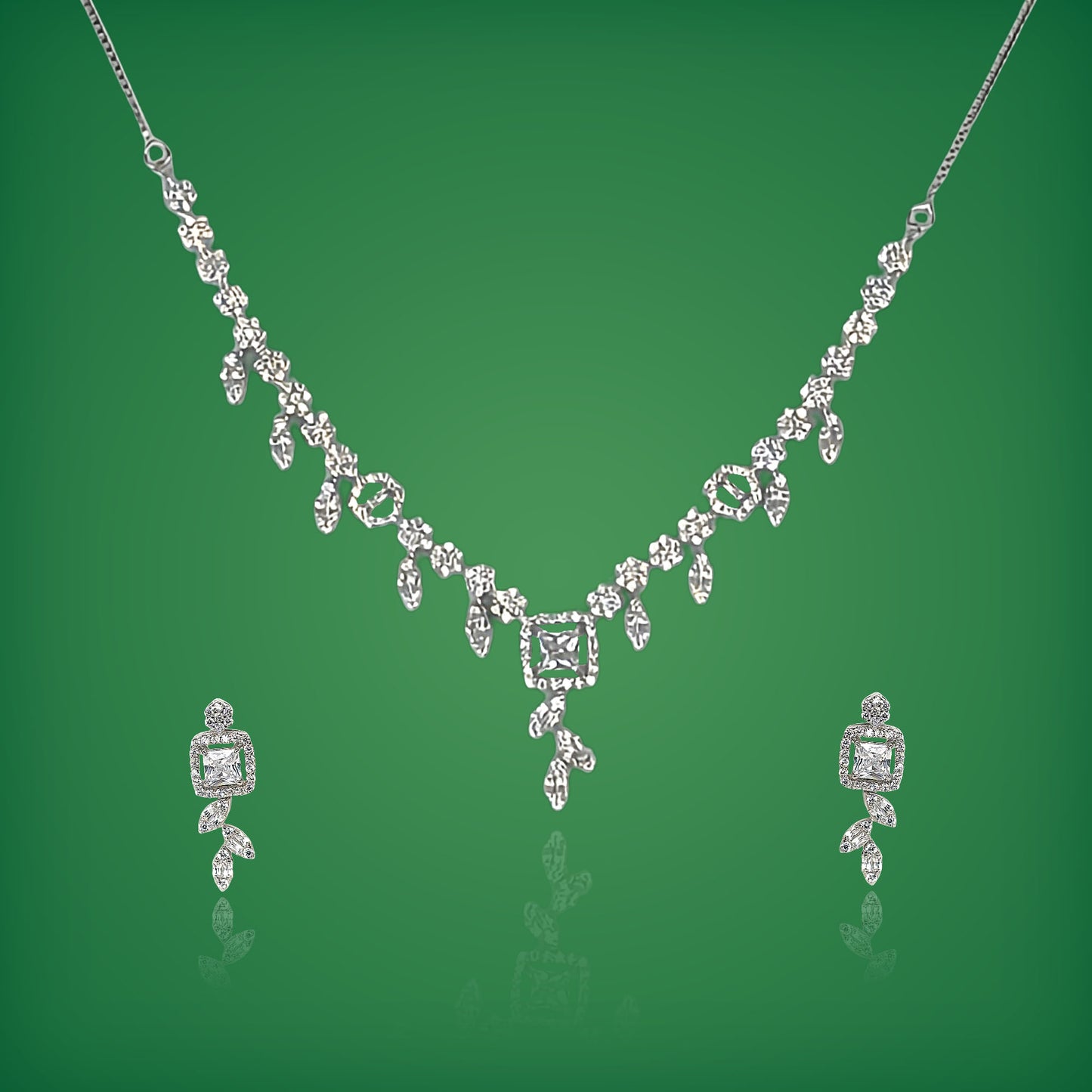 Bellezza Silver Sparkle Set