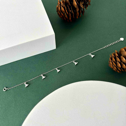 Radiant Bliss Triangle Bracelet