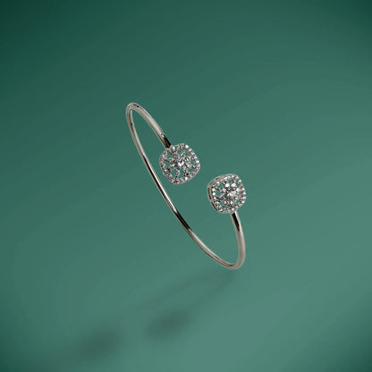 Crystal Flora Duo Bracelet