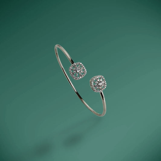 Crystal Flora Duo Bracelet