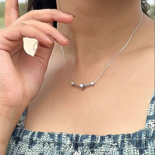 Celeste Curve Necklace