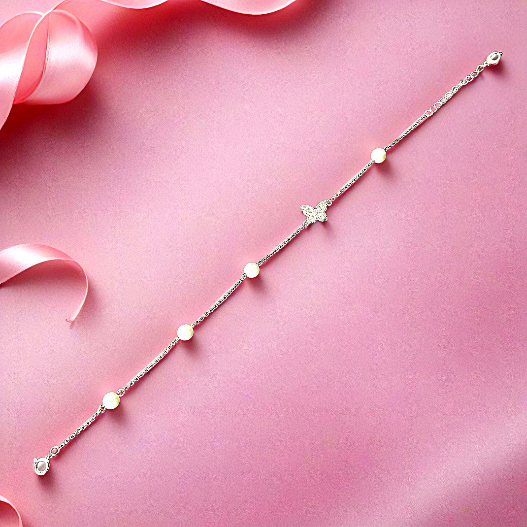Butterfly Pearl Dance Bracelet