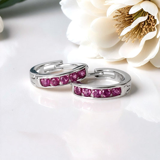 Stella Pink Bali Earring