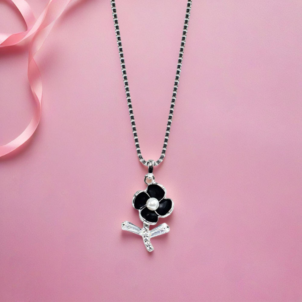 Dark Petal Necklace