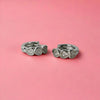 Heart Sparkle Hoop Earrings