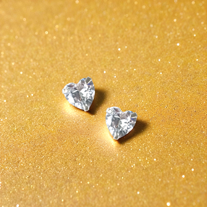 Heart Sparkle Studs