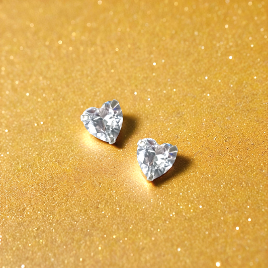 Heart Sparkle Studs