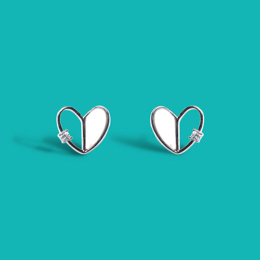 Heart Wink Earring