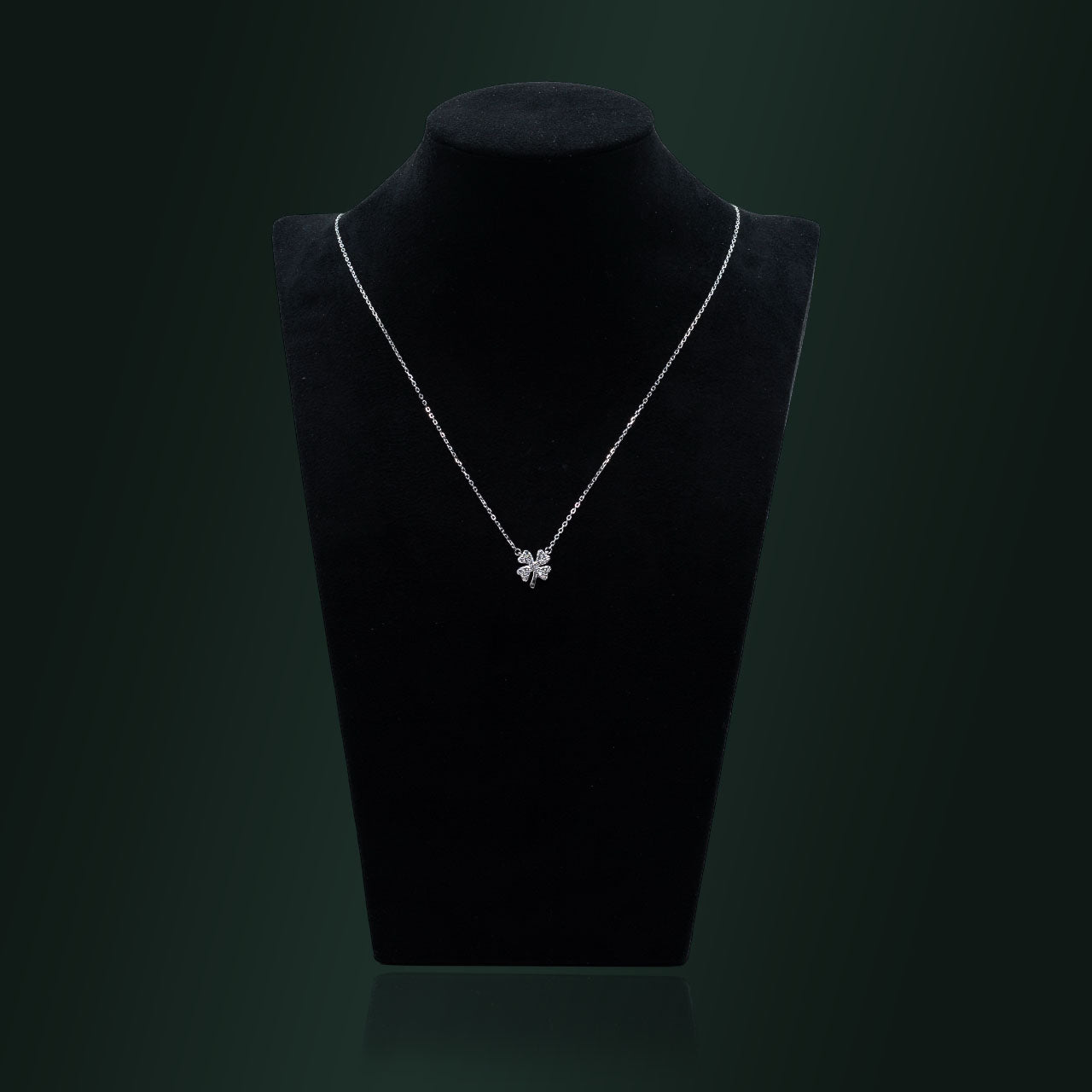 Silver Flower Necklace