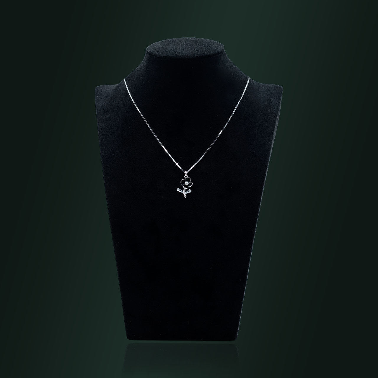 Dark Petal Necklace
