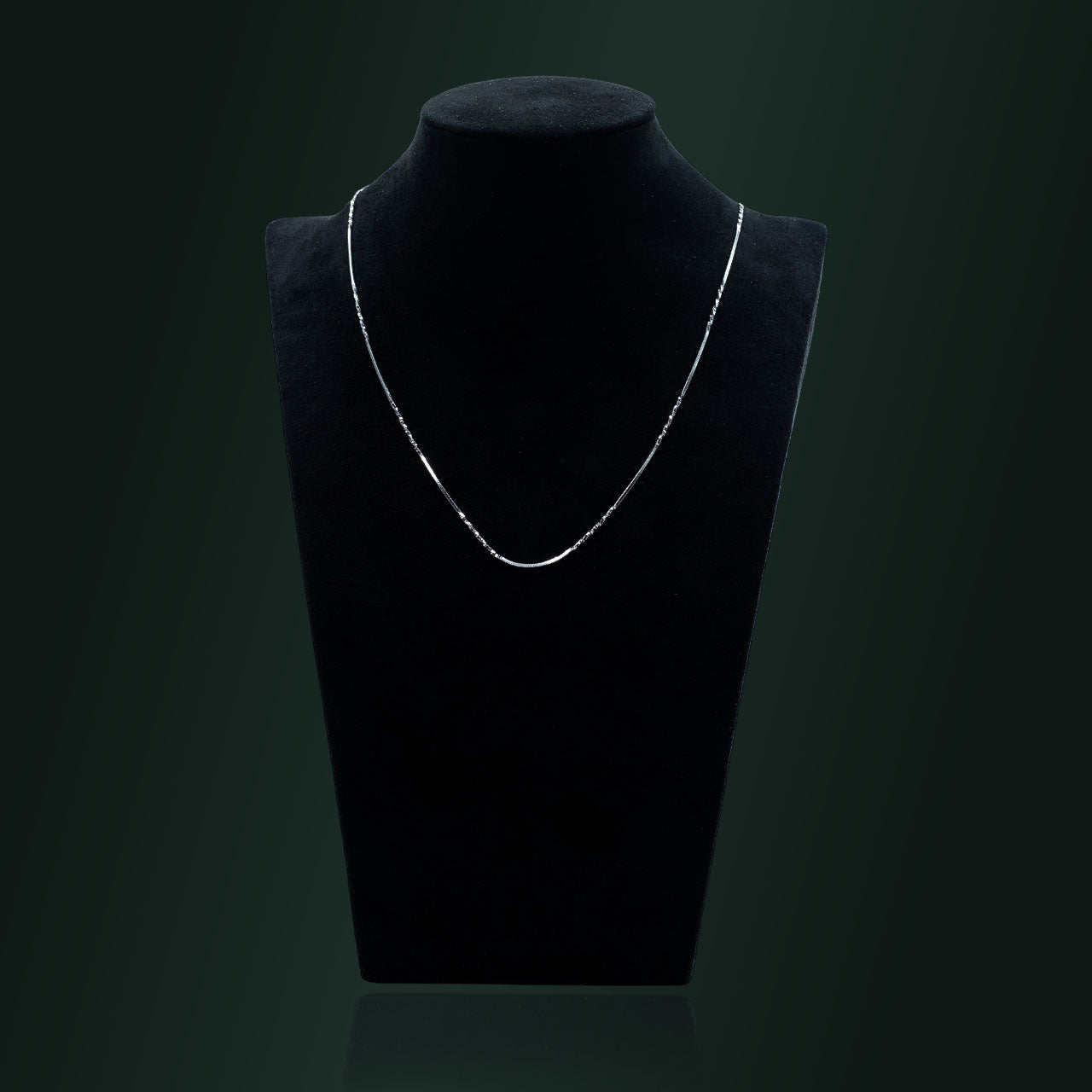 Silver Twinkle Bar Chain