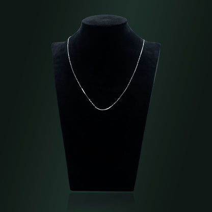 Silver Twinkle Bar Chain