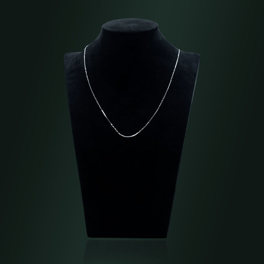 Silver Twinkle Bar Chain