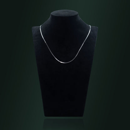 Silver Ocean Wave Link Chain