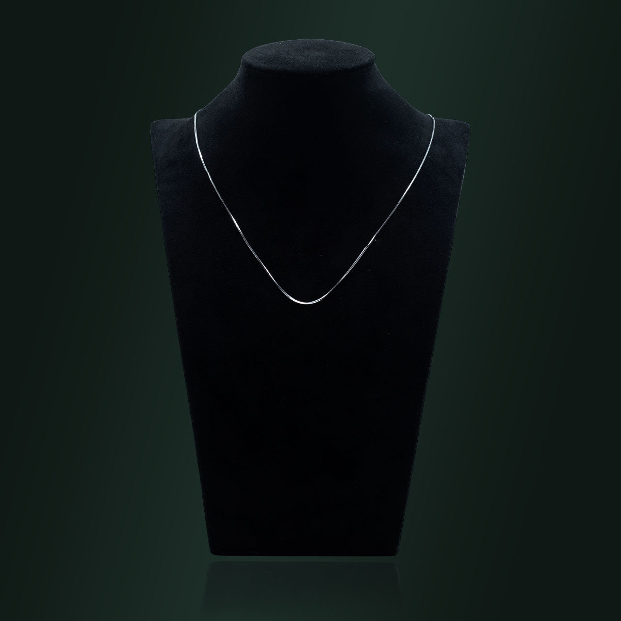 Classic Silver Grid Chain