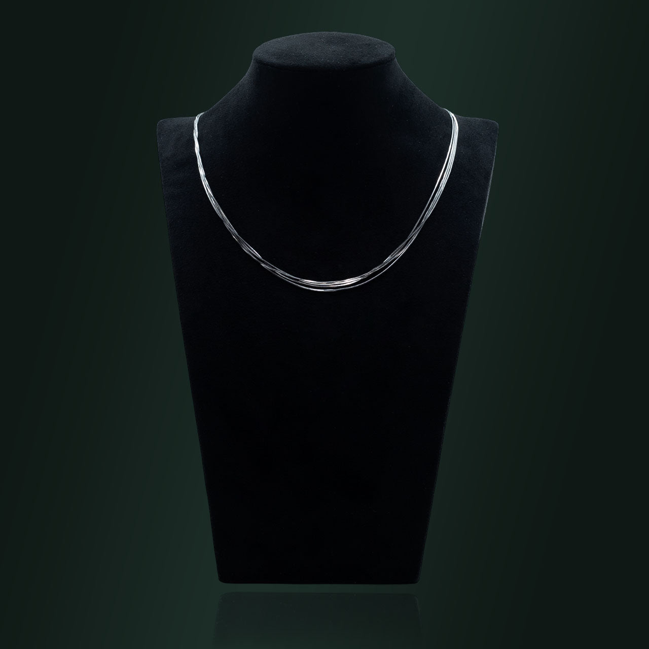 Radiant Silver Rope Chain