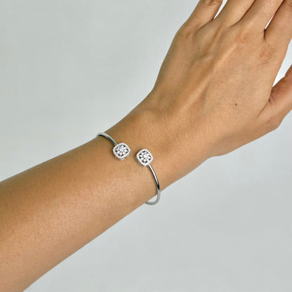 Crystal Flora Duo Bracelet