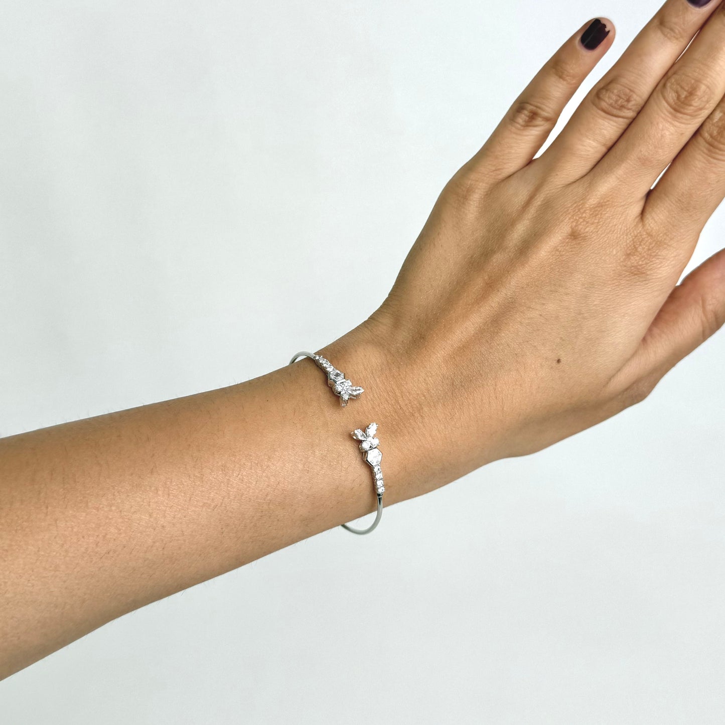 lumi butterfly floral bracelet