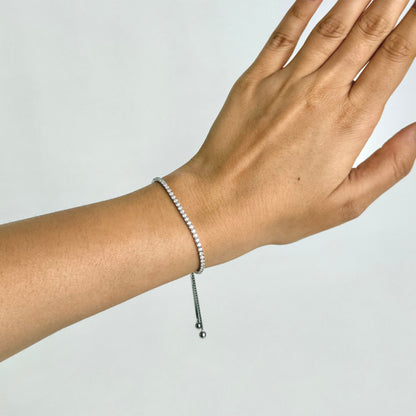 Eternal Luxe Adjustable Tennis Bracelet