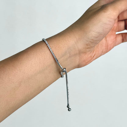 Eternal Luxe Adjustable Tennis Bracelet