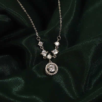 Aurora Diamond Drop Necklace