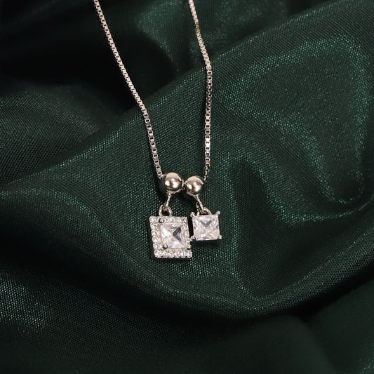 Nova Duo Diamond Necklace