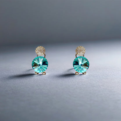 Aqua Royal Ice-Cut Earring