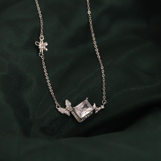 Butterfly Grace Diamond Necklace