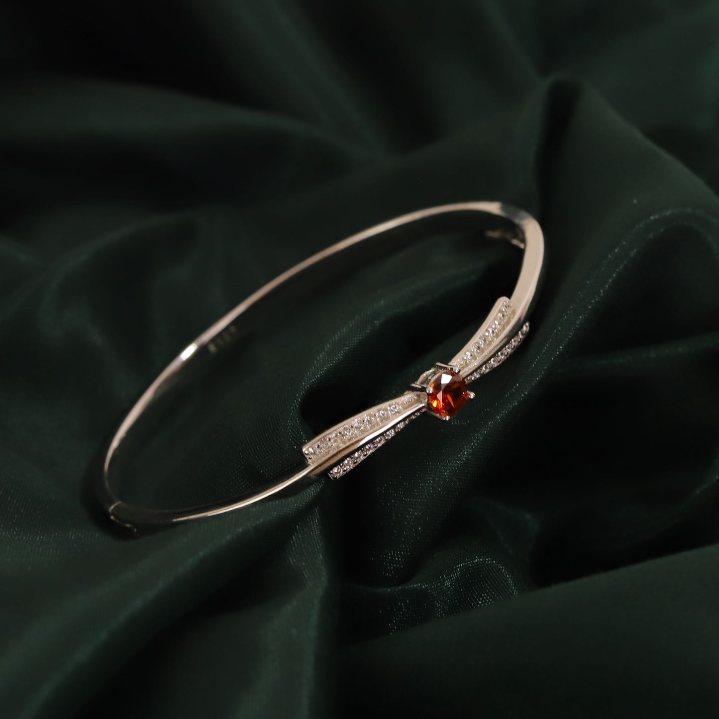 ruby ribbon essence bracelet
