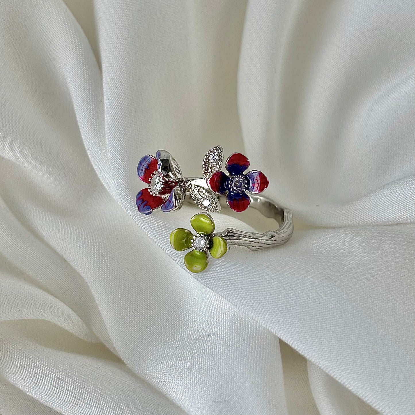 Floral Blossom Ring