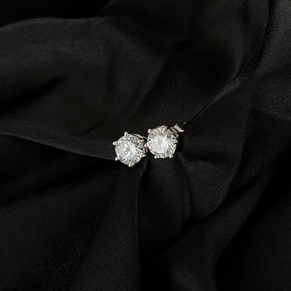 Luxe Solitaire Earrings