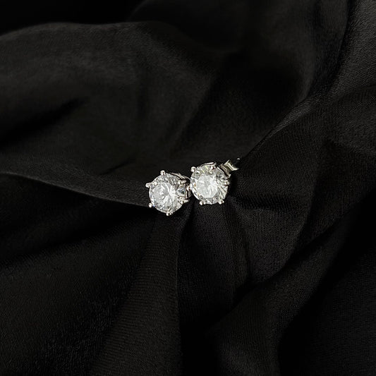 Luxe Solitaire Earrings