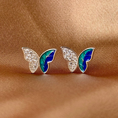 Flutter Glow Wings Butterfly Earrings