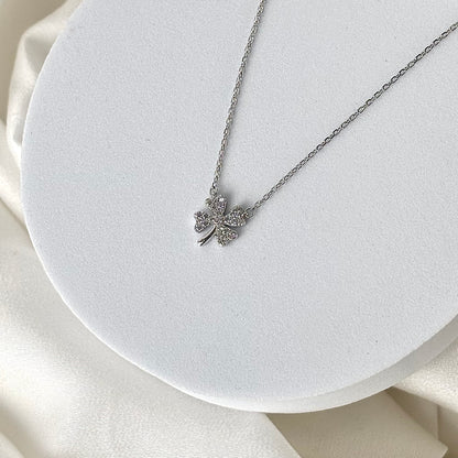 Silver Flower Necklace