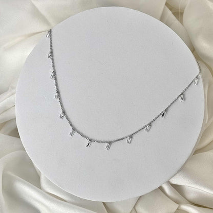 Sterling Rectangle Diamond Shimmers