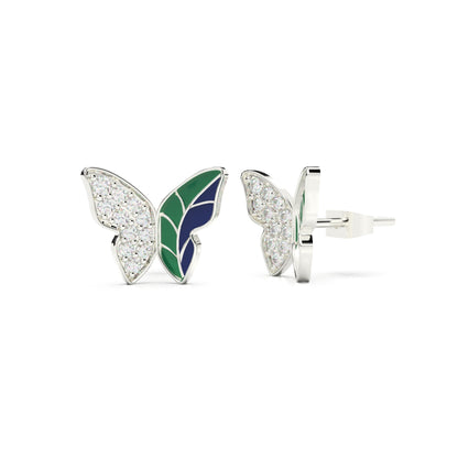 Flutter Glow Wings Butterfly Earrings