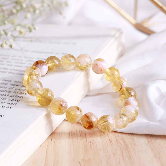 Natural Citrine crystal bracelet for wealth, abundance and success – Siltree Divine Energies