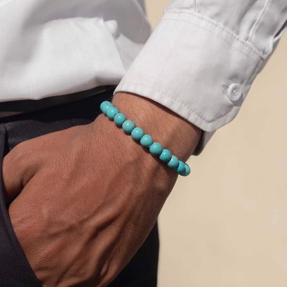 Siltree Firoza Turquoise Luck Bracelet