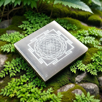 Selenite Crystal Charging Plate